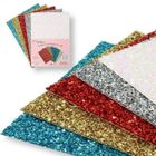 Penword, tektura A4, gładka, brokat, 3D, 5 kolorów