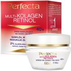 Perfecta, Multikolagen Retinol 40+, krem nawilżający na dzień i na noc, 50 ml