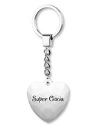 Personalizowany brelok serce, Super Ciocia