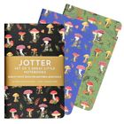 Peter Pauper Press, Jotter, notatnik kieszonkowy, Grzyby, 9-14 cm, 3 szt.