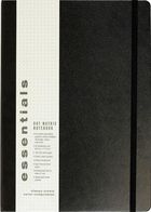Peter Pauper Press, notatnik, Essentials, duży, kropki, czarny, 1 szt.