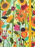 Peter Pauper Press, notatnik midi, słoneczniki, 1 szt.