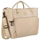 Peterson, torba podróżna z uchwytem na walizkę, beżowa