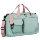 Peterson, torba podróżna, zielono-różowa