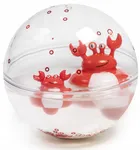 Petit Boum, Happy Bubbles, kula sensoryczna, krab, 10 cm