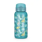 Petite&Mars, butelka termiczna ze stali nierdzewnej z ustnikiem, dino park, 500 ml