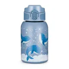 Petite&Mars, butelka termiczna ze stali nierdzewnej ze słomką, whale song , 350 ml