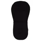 Petite&Mars, dwustronna wkładka do wózka Memory Foam, bawełniana, black