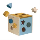 Petite&Mars, Gravity Wood of Mars, drewniany sorter, Cosmic Blue