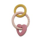 Petite&Mars, silikonowy gryzak, Love