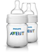 Philips Avent, Classic, butelka do karmienia BPA Free, 125 ml, 2 szt.