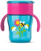 Philips Avent, kubek do nauki samodzielnego picia, turkusowy, 9m+, 260 ml