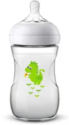 Philips Avent, Natural, Smok, butelka, 260 ml