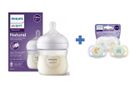 Philips Avent, Responsywne Butelki Natural, butelka, 125 ml + smoczek, 0-2m