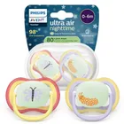 Philips Avent, Ultra Air, smoczek ortodontyczny, 0-6 m, 2 szt.