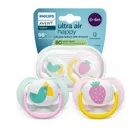 Philips Avent, Ultra Air, smoczek ortodontyczny, 0-6m, 2 szt.