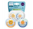 Philips Avent, Ultra Air, smoczek ortodontyczny, 0-6m, 2 szt.