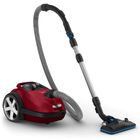 Philips, odkurzacz workowy, Performer Silent, FC8781/09, 650W, czerwony