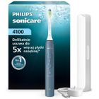 Philips, Sonicare 4100, szczoteczka soniczna z etui, granatowa, HX4043/48