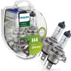 Philips, żarówka halogenowa, H4 LongLife EcoVision, 12V, 60/55W, 2 szt.