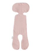 Piapimo, lniana wkładka antypotowa do fotelika samochodowego, róż, 9-18 kg