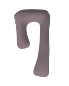 Piapimo, poduszka ciążowa do spania, typ 7, jersey, szara