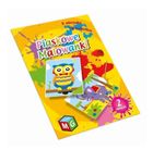 Piaskowe malowanki. Sowa i słoń