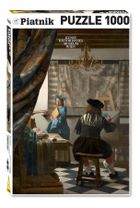 Piatnik, Vermeer: Alegoria malarstwa, puzzle, 1000 elementów
