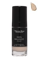 Pierre Rene, Professional Skin Balance Cover Fluid Foundation, wodoodporny podkład kryjący, 22 Light Beige, 30 ml