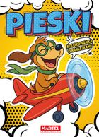 Pieski. Kolorowanka komiksowa z naklejkami