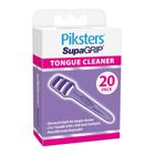Piksters, SupaGRIP Tongue Cleaner, niciowykałaczki, skrobaki do czyszczenia języka, 20 szt.