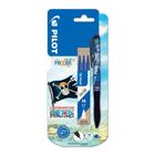 Pilot, One Piece, Frixion, pióro kulkowe z wkładami, niebieske, 0.7 mm