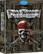 Pakiet: Piraci z Karaibów 1-4. Blu-Ray