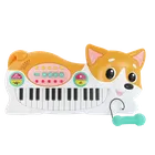 Pisek corgi, pianinko interaktywne z mikrofonem