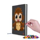 Pixie Crew, zeszyt A5, w linię, czarny panel, 1 szt.