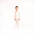 Piżama chłopięca, beżowa, Nicol