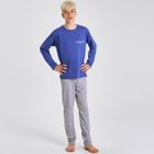 Piżama chłopięca, niebieska, Emil, Taro