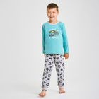Piżama chłopięca, turkusowa, Benn, Taro
