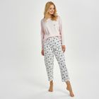 Piżama damska, różowa, Ella, Taro