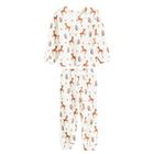 Piżama dziewczęca, ecru, Nicol