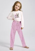 Piżama dziewczęca, różowa, Clara, Taro