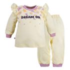 Piżama dziewczęca, żółta, Eevi