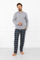 Piżama męska, mix, Andreas, Italian Fashion