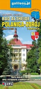 Plan miasta. Polanica Zdrój i okolice 1:8 000