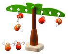 Plan Toys, Drewniana układanka balansujące małpki