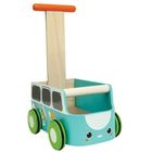 Plan Toys, Van, chodzik drewniany, niebieski