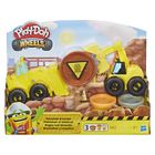 Play-Doh, Koparka, 3 tuby i akcesoria