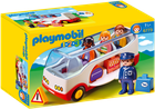 Playmobil, 1.2.3., Autobus wycieczkowy, 6773