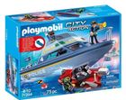 Playmobil, City Action, Motorówka policyjna, 71394