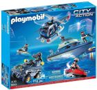 Playmobil, City Action, Wielka akcja policji z silnikiem, 9043